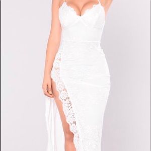 White lace gorgeous dress!!
